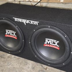 MTX Subwoofer and Amp