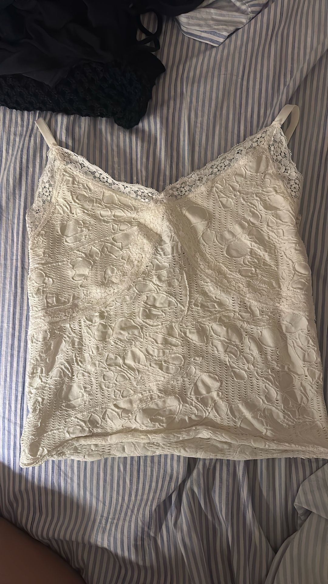 Women’s White Lace Top