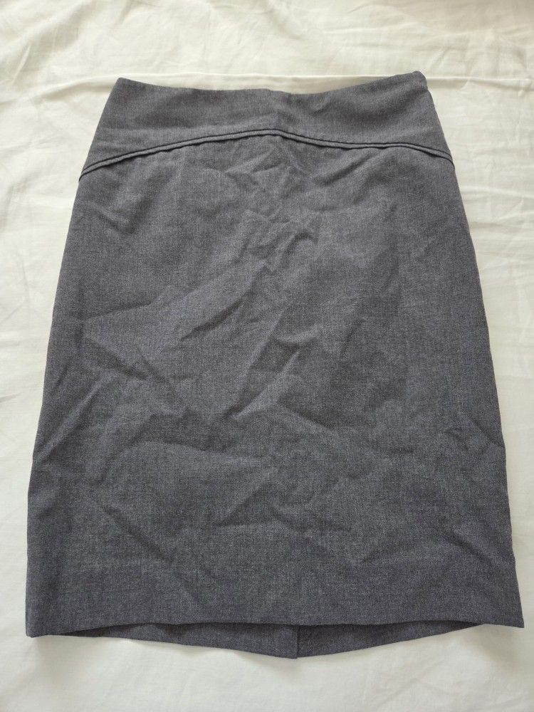 Grey Pencil Skirt- The Limited size 00