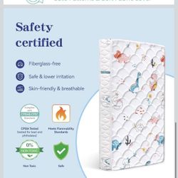 Brand new Letmxiu Premium 5" Crib Mattress and Toddler Mattress, Dual-Sided and Firm. Russell/Boulder Area