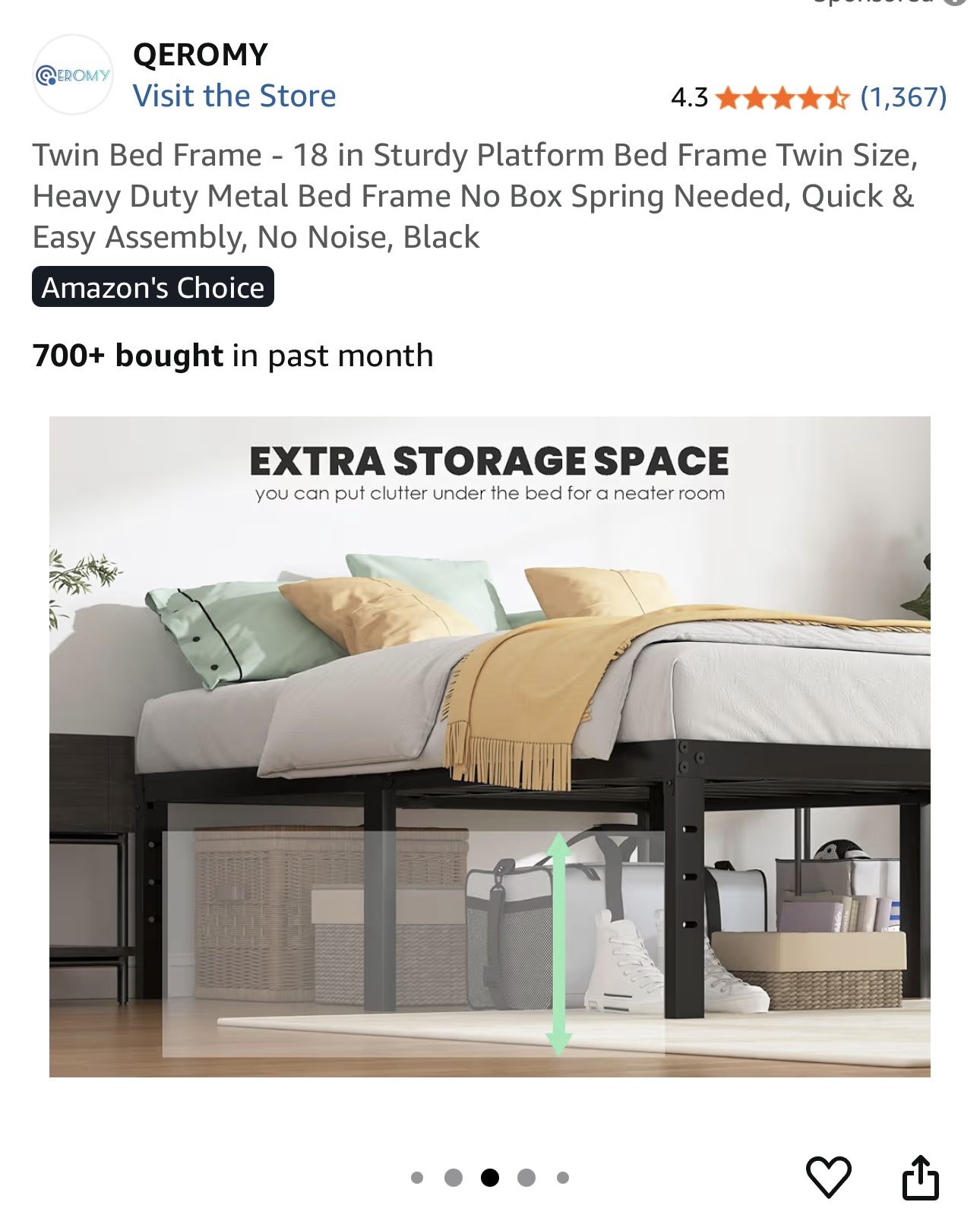 Twin Bed Frame