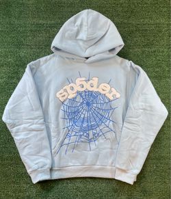 Sky Blue Sp5der Hoodie