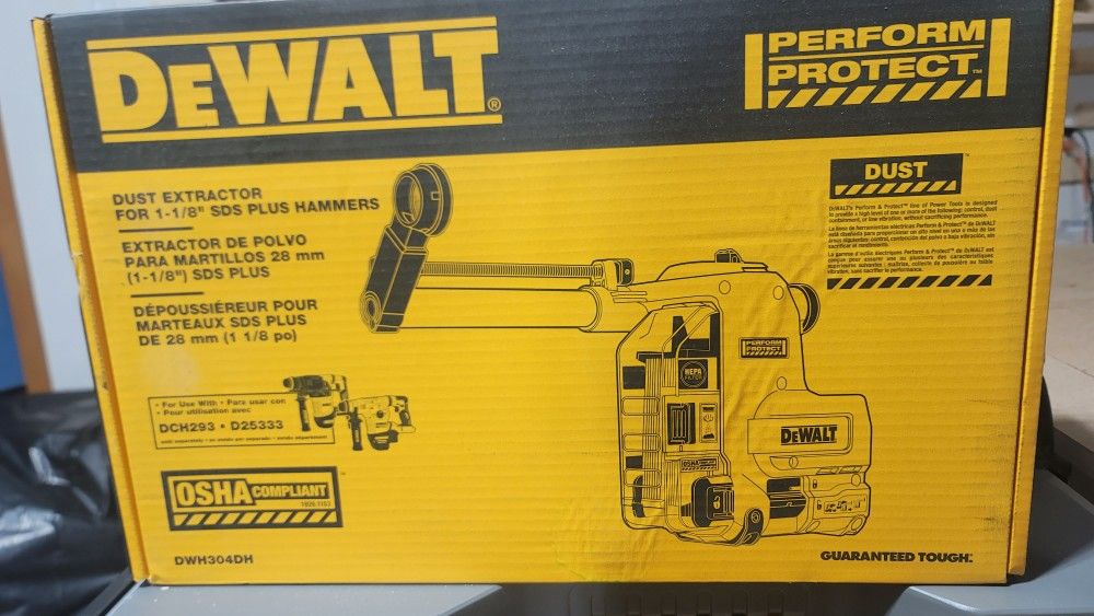 New Multi-Surface Dust Extractor
by
DEWALT