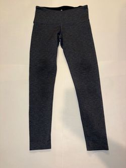 Tuff Athletics Women’s Leggings Size XS Dark Gray Blue Purple Accents