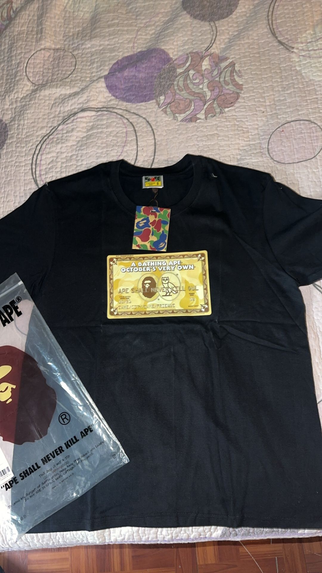 Bape X Ovo Collab Shirts