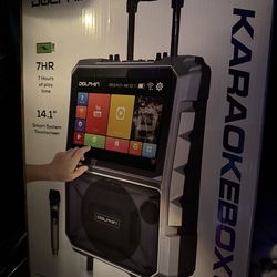 Karaoke tablet speaker
