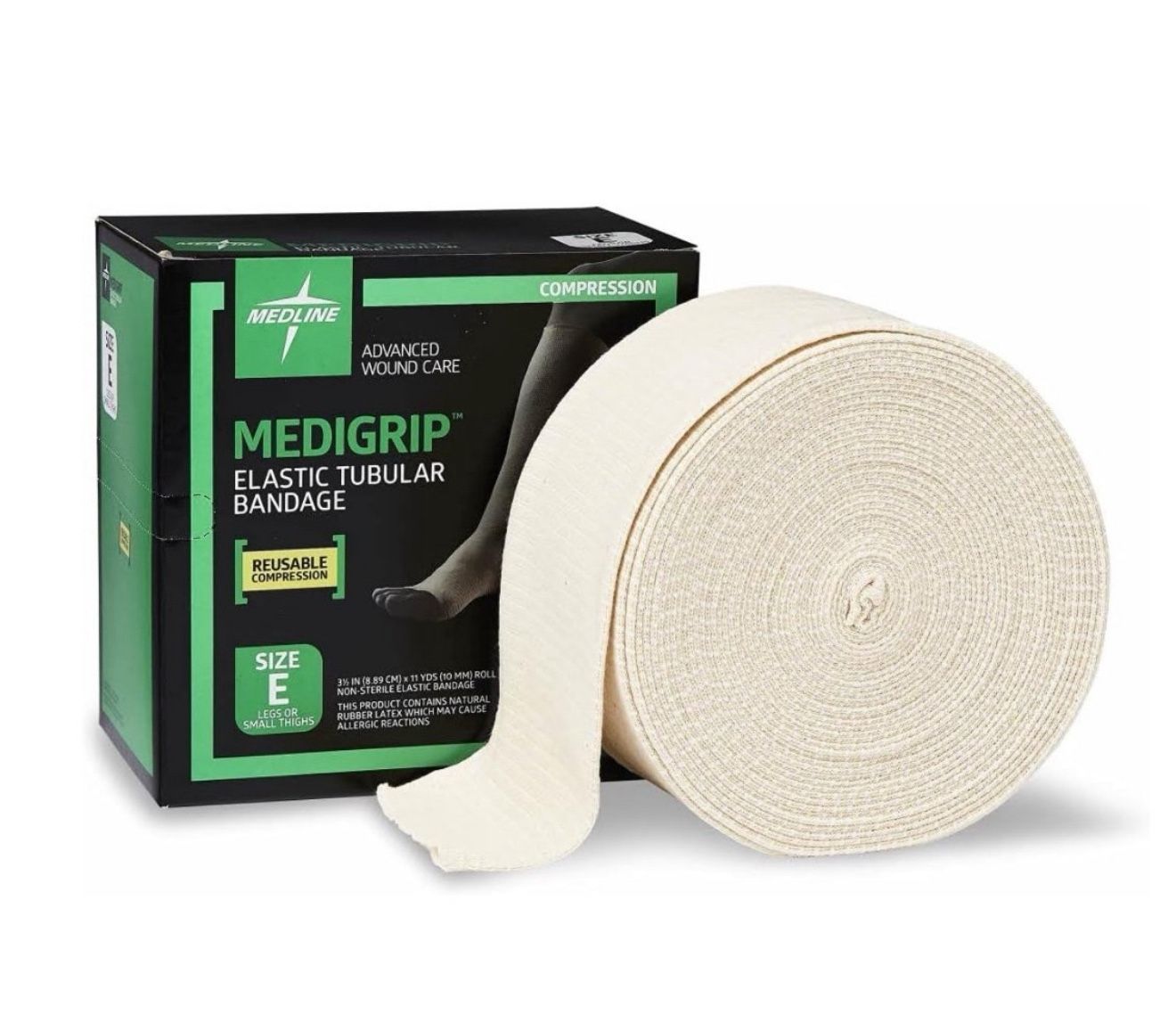 Medline Medigrip Elastic Tubular Bandage, Size E
