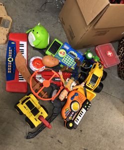 Large lot of boys toys
