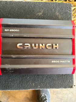 Crunch amp 2500.1