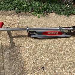 Scooter Razor A3 Kick Folding Red
