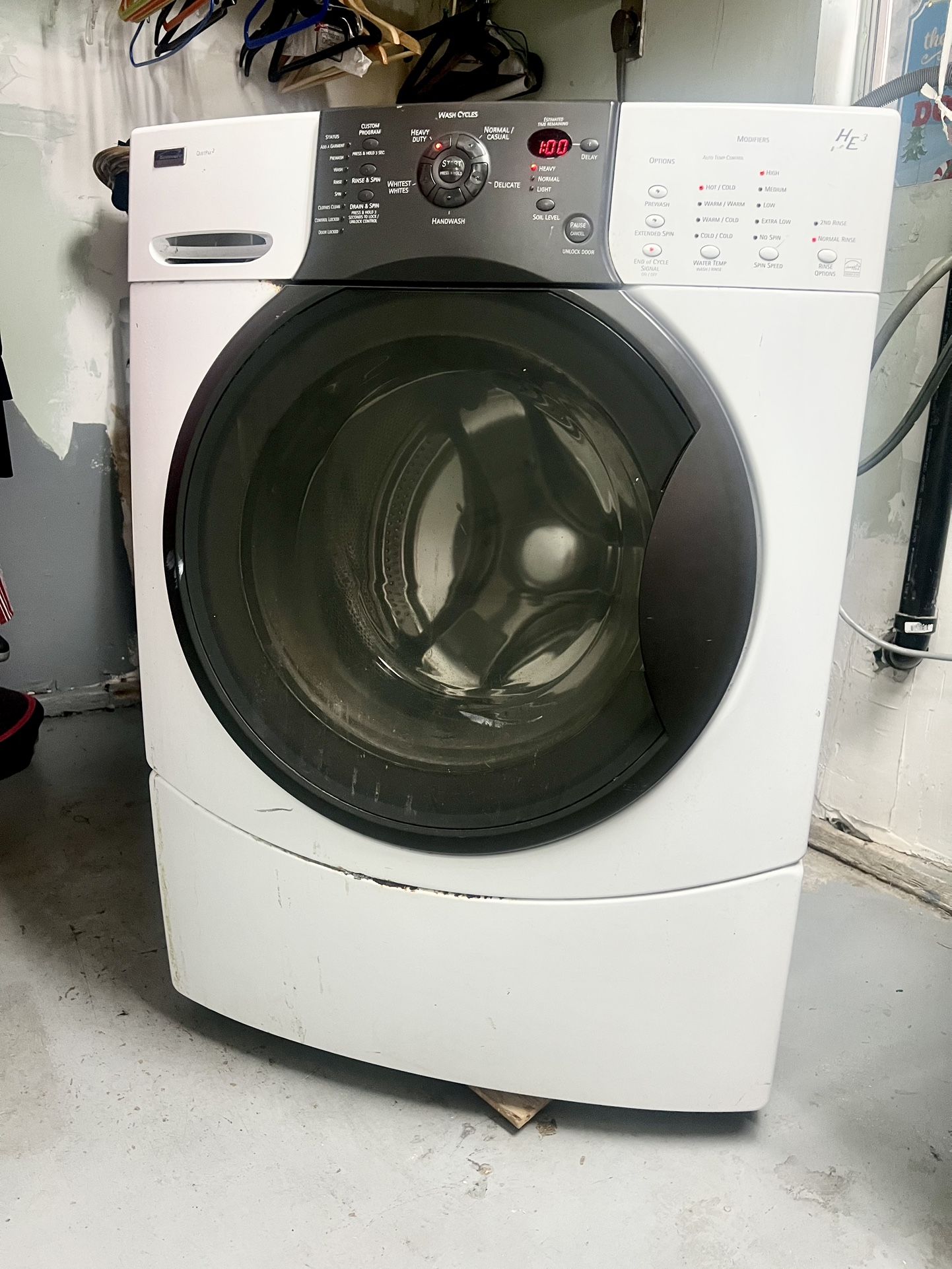 Washer -Kenmore Elite front-loading