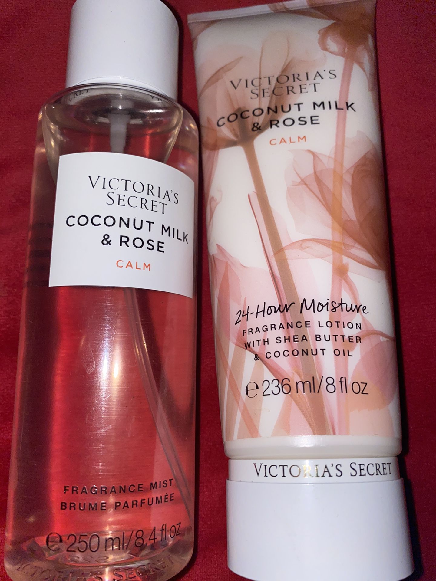 2pc Victoria’s Secret Fragrance Mist And Lotion Set