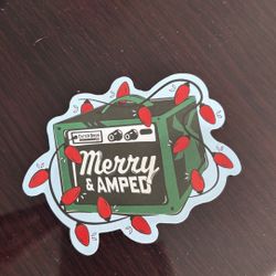 dutch bros christmas sticker