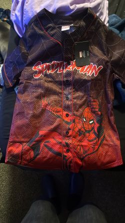 Spider Man Baseball Jersey 