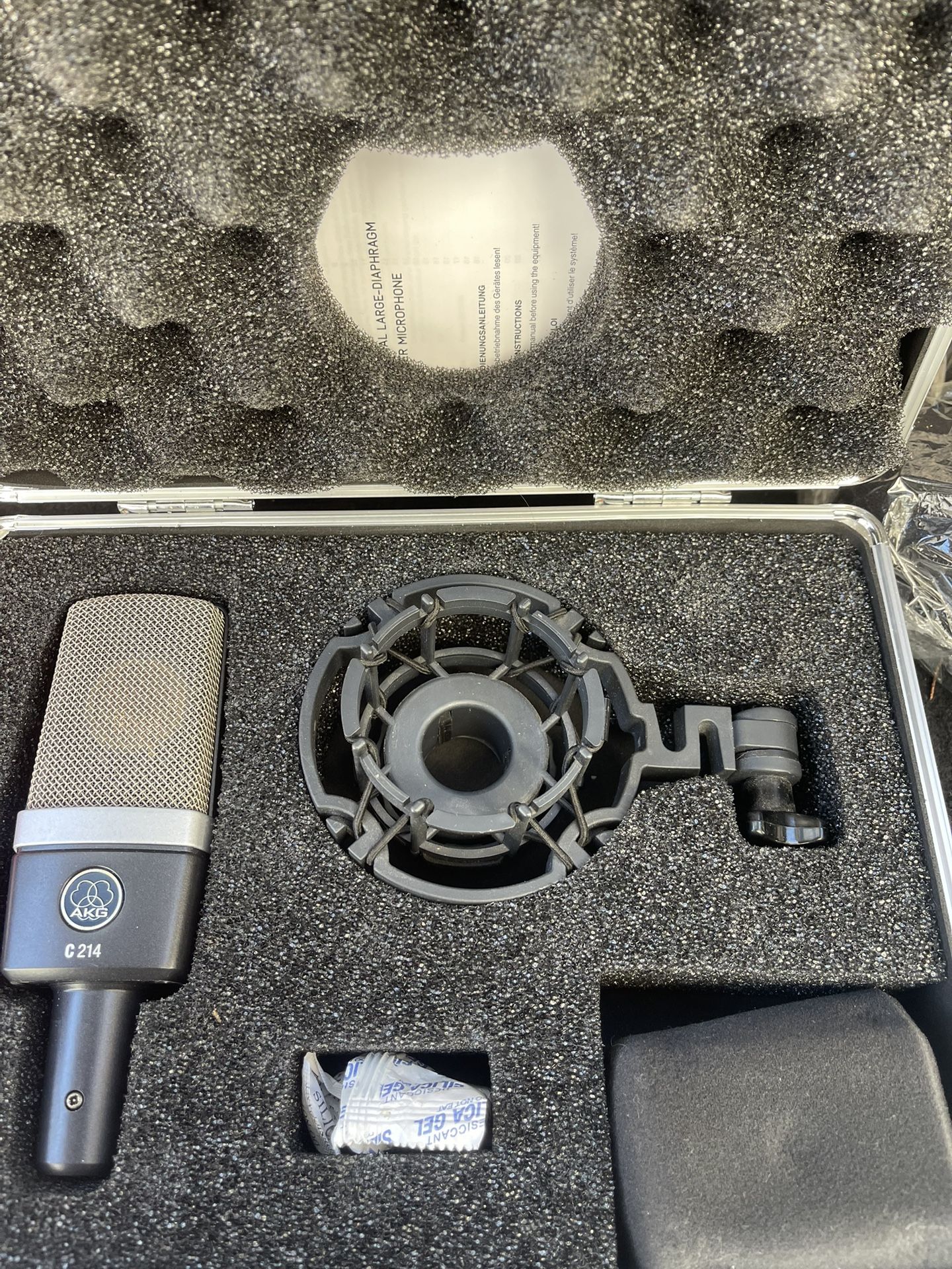 AKG C214 Microphone. Trades? Read First
