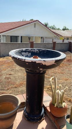 Concrete planters/fountains