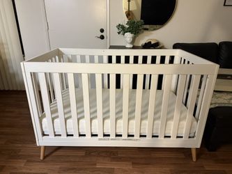 Baby Crib And Mattress