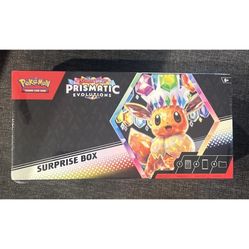 Pokemon Prismatic Evolutions Surprise Box                                               2 available