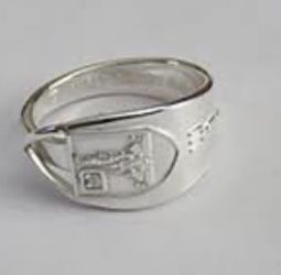 Handcrafted Sterling Silver Disney Spoon Rings