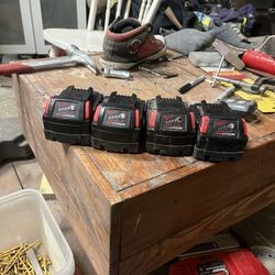 Milwaukee Batteries 
