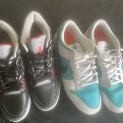 Jordan 3s And Dunks