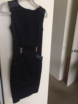 Black tiny dress size S