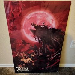 New the legend of Zelda poster large