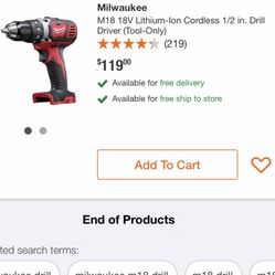  M18 18V Lithium-lon Cordless 1/2 in. Drill Driver (Tool-Only)