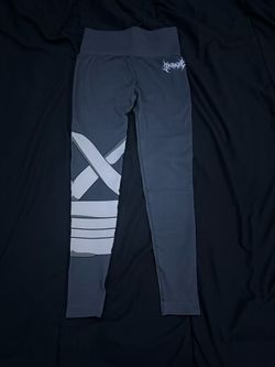 Civil Regime Kelly Seamless Charcoal Scrunch Leggings