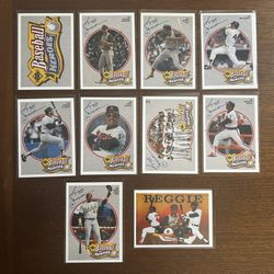 1990 Upper Deck Reggie Jackson Baseball Heroes Set