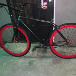 Black And Red Fixie