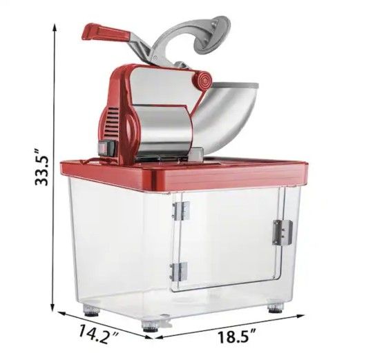 VEVOR
1150 oz. Commercial Ice Crusher 440 LBS/H 300W