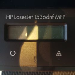 HP LaserJet 1536dnf MFP
