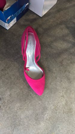 7.5 Women Hot Pink Heels 