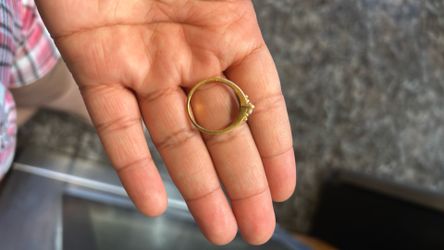 18k gold ring