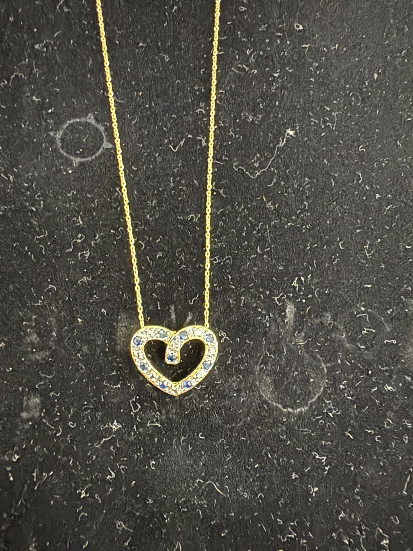 Necklace Made In 10 k Gold Length 18 Inches