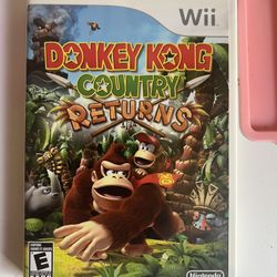Donkey Kong Country Returns Nintendo Wii