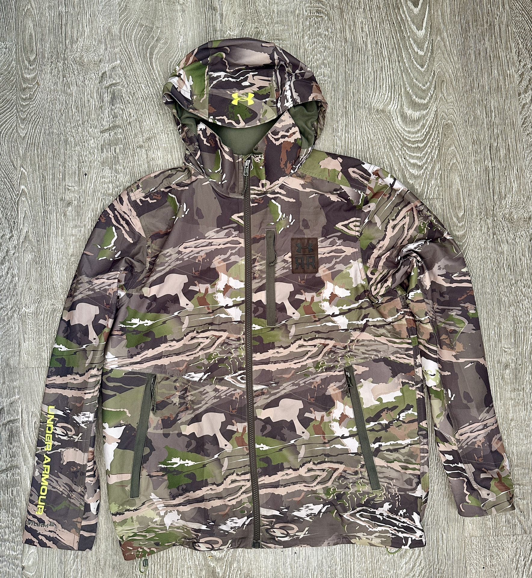 Under Armor Ridge Reaper Stealth Storm Summer KitSize Large (Jacket, Pants, Fleece & Long Sleeve Top)