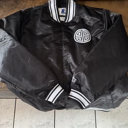 Limited Edition EMPIRE x Starter Satin Varsity Jacket - XL