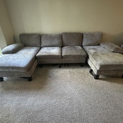 Gray Sectional Sofa