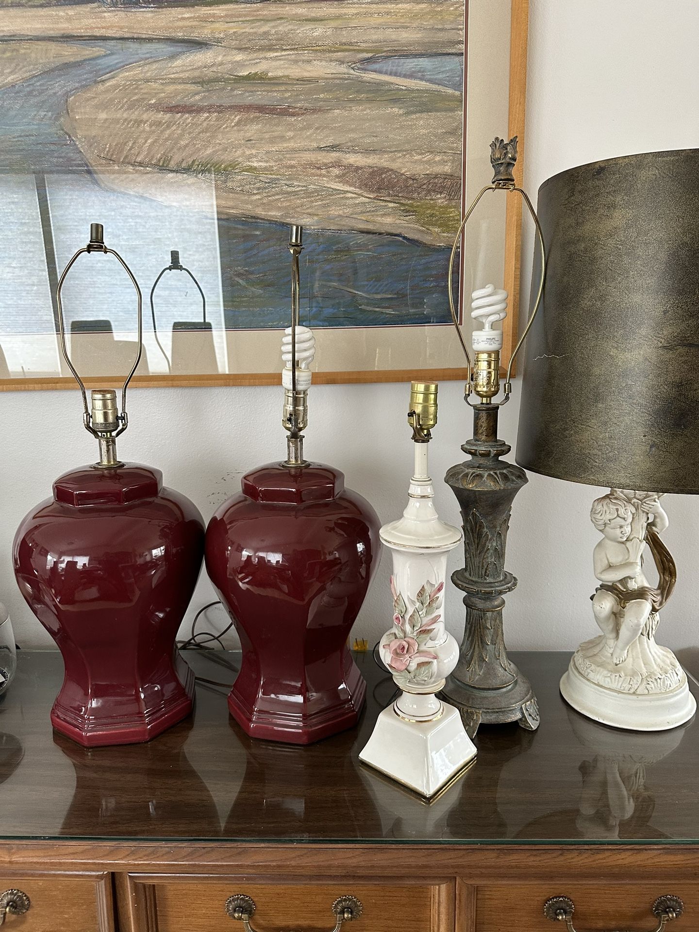 Lamps, Lamps And More Lamps