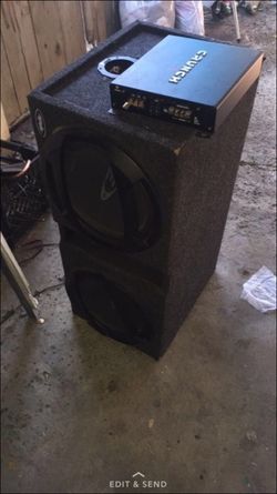 Alpine e12 subwoofer 1100 Sony crunch app