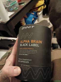 OnitOnit+ Alpha brain black label