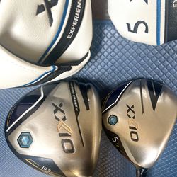 XXIO Man’s Golf Driver And #5 Fairway Wood