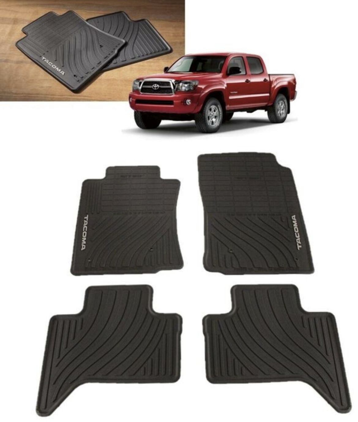 ALFOMBRAS ORIGINALES TOYOTA TACOMA 2023