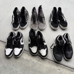 Nike And Vans Size 10.5 Price For All Of Them