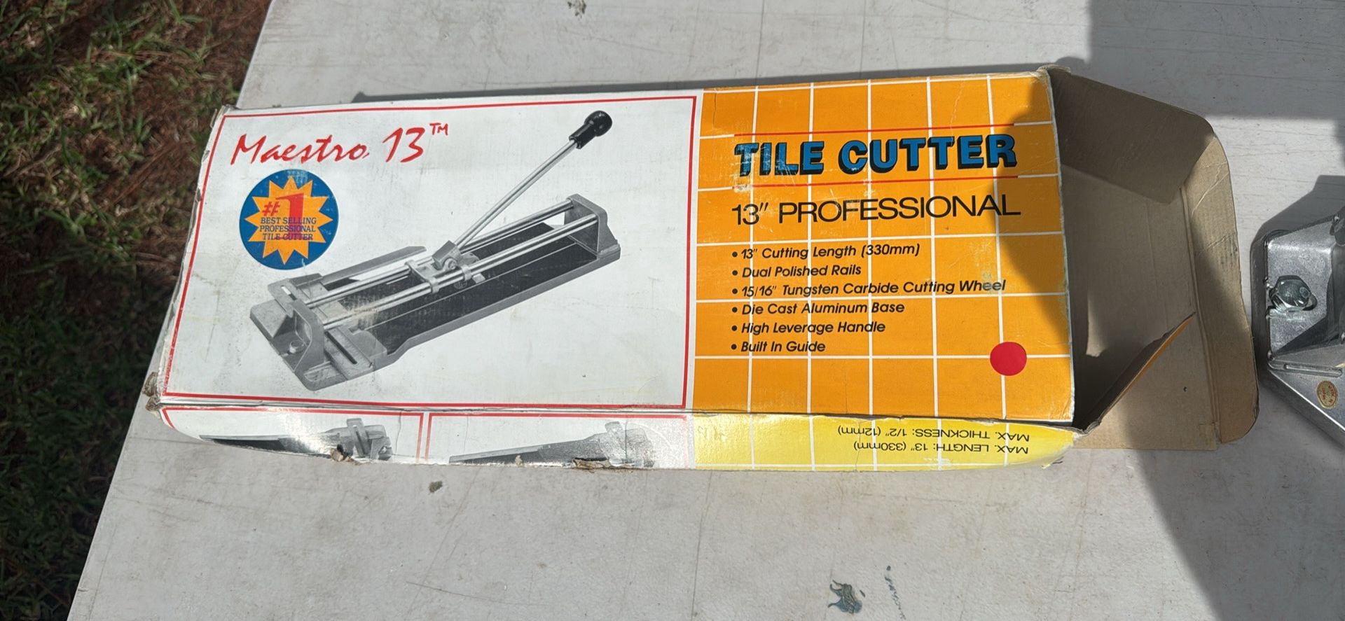 Maestro 13” Tile Cutter