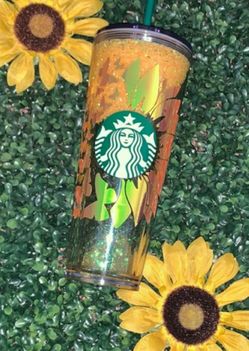 Snow globe tumbler.