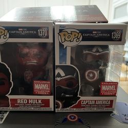 Red Hulk & Captain  America