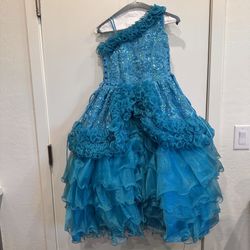 Blue Girls Dress 